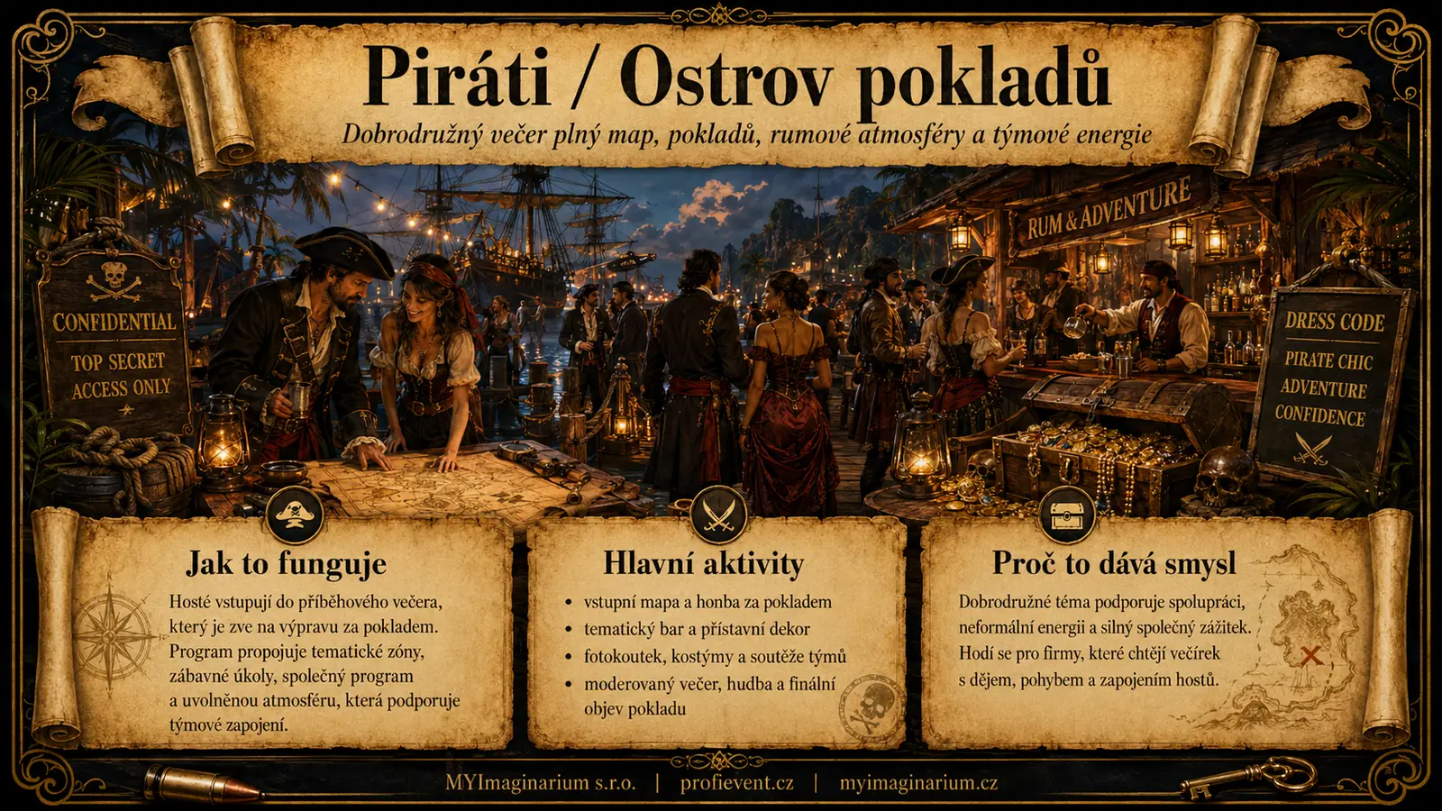 Vizuální inspirace: Piráti / Ostrov pokladů