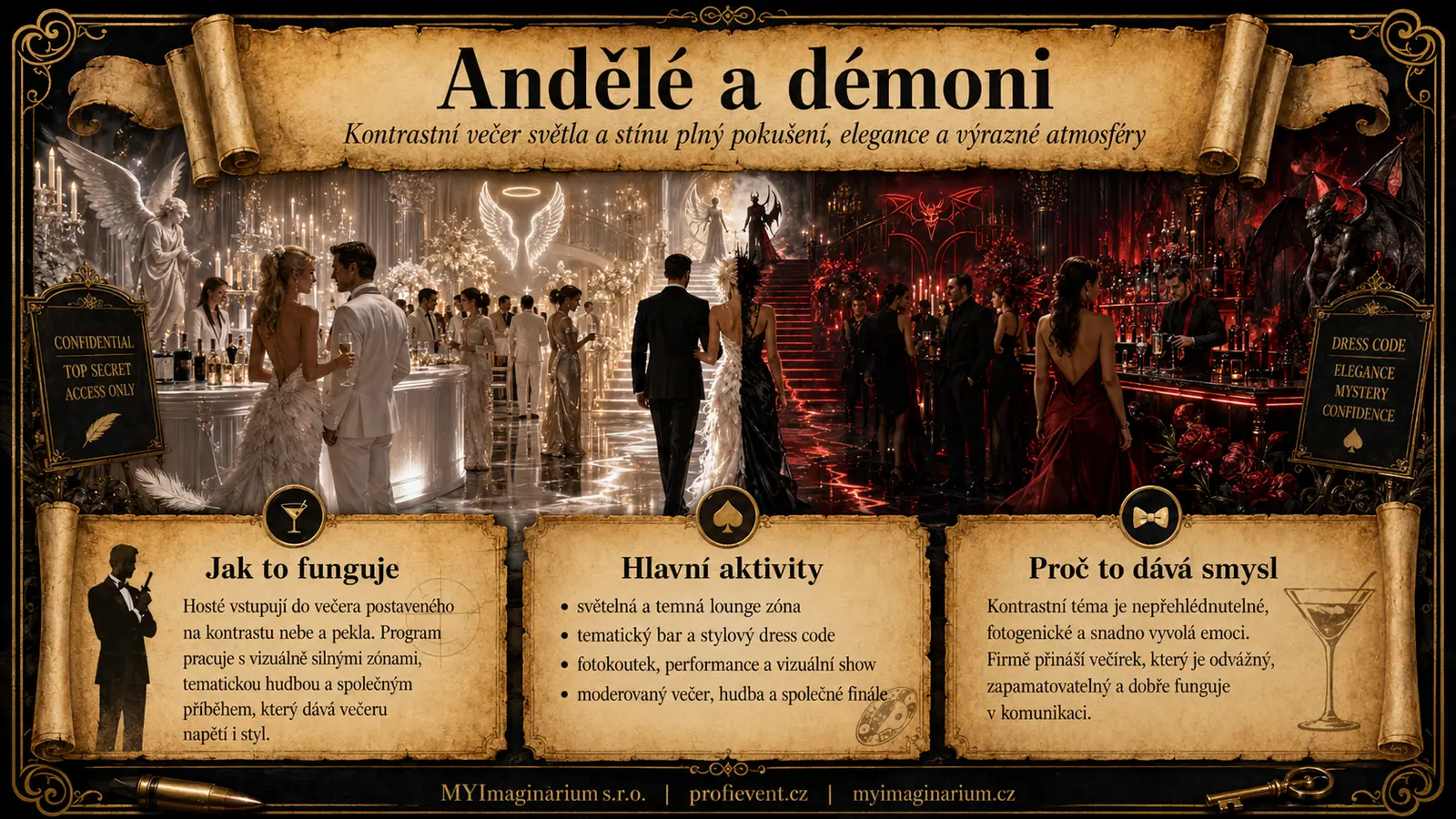 Vizuální inspirace: Andělé a démoni
