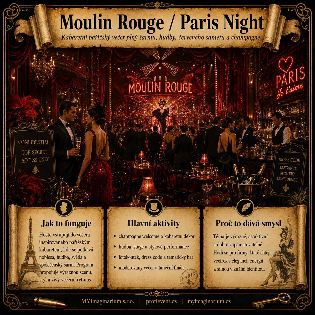 Moulin Rouge / Paris Night