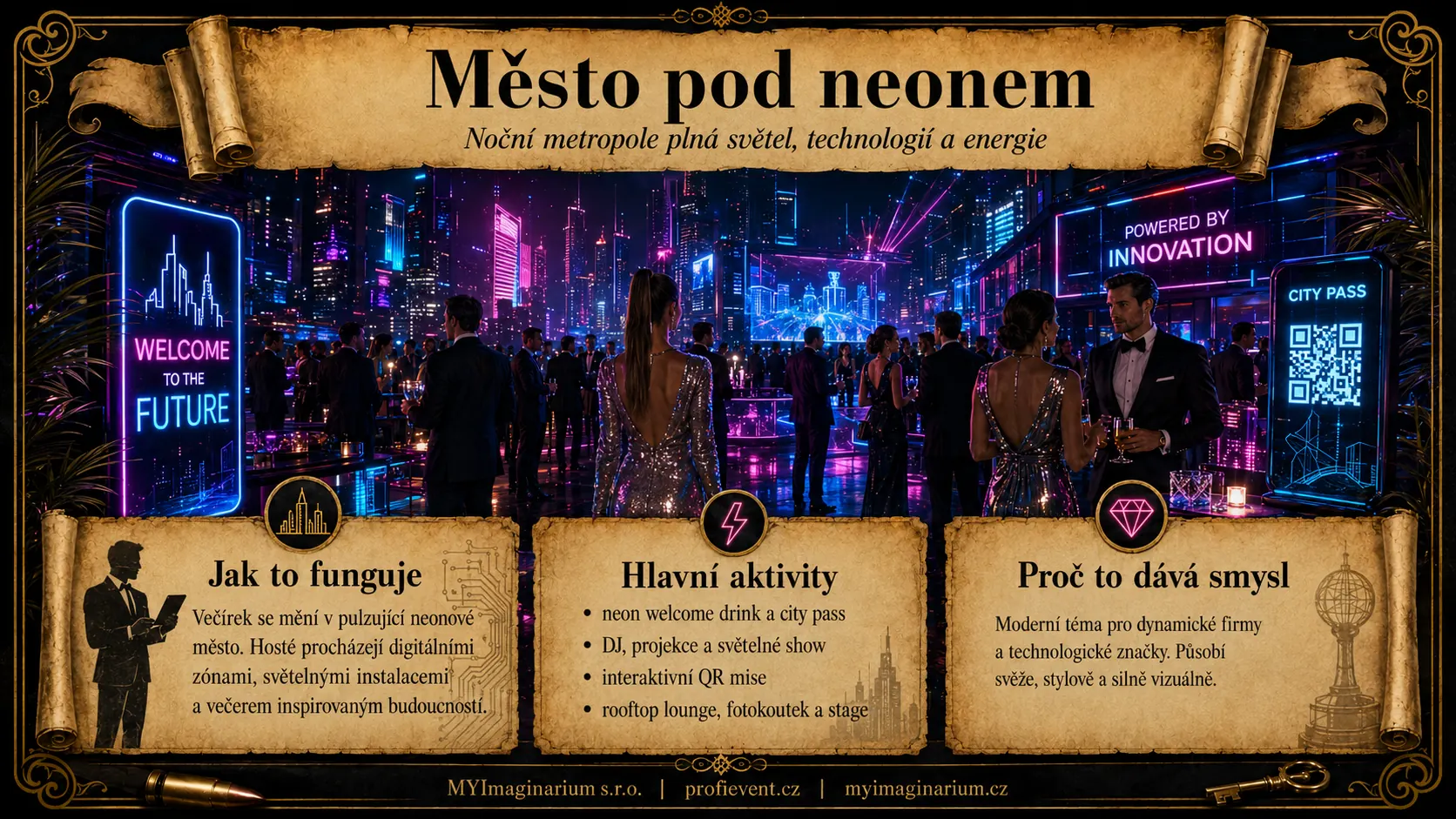 Město pod neonem