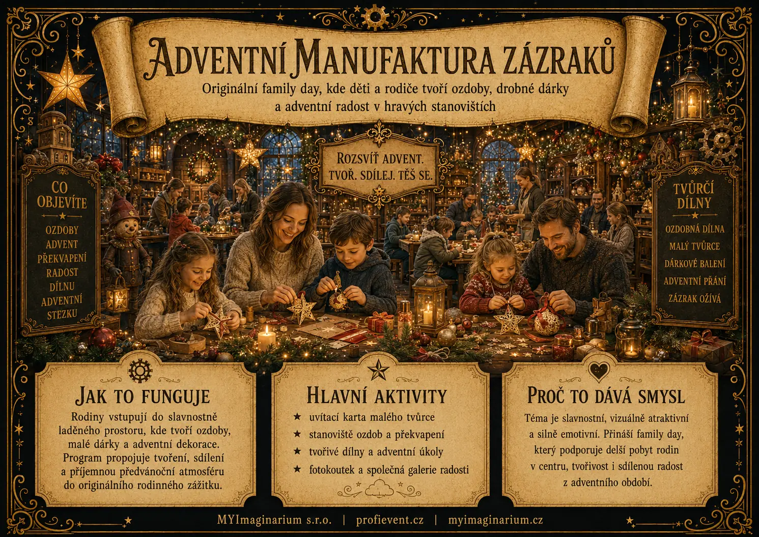 Adventní manufaktura zázraků