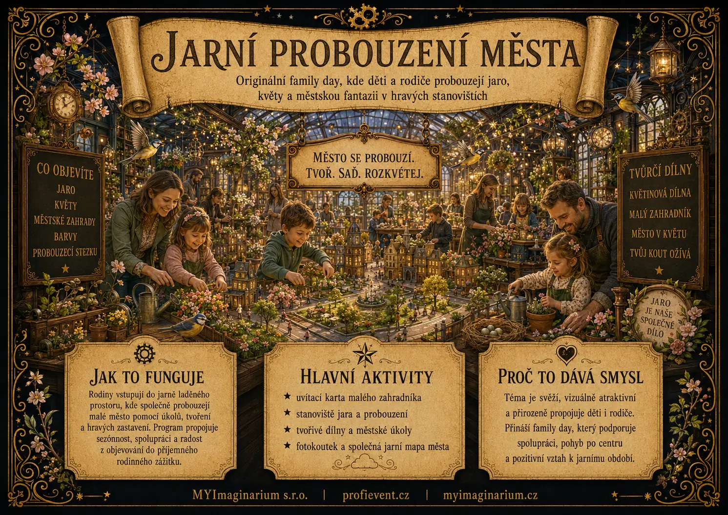 Jarní probouzení města