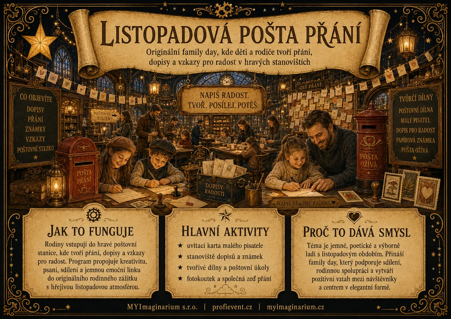 Listopadová pošta přání